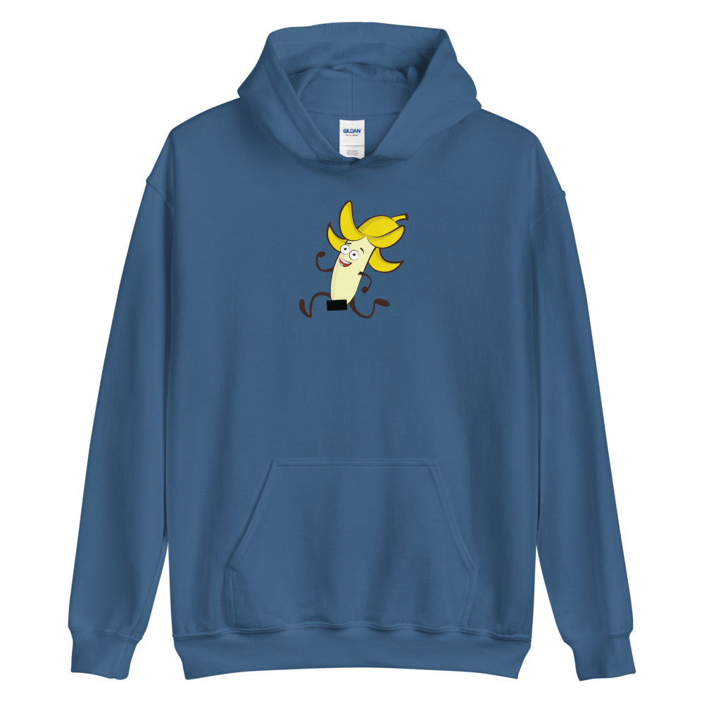 Naked run Hoodie by Johana - Grab that chance