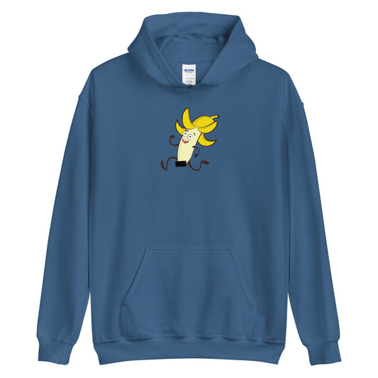 Naked run Hoodie by Johana - Grab that chance