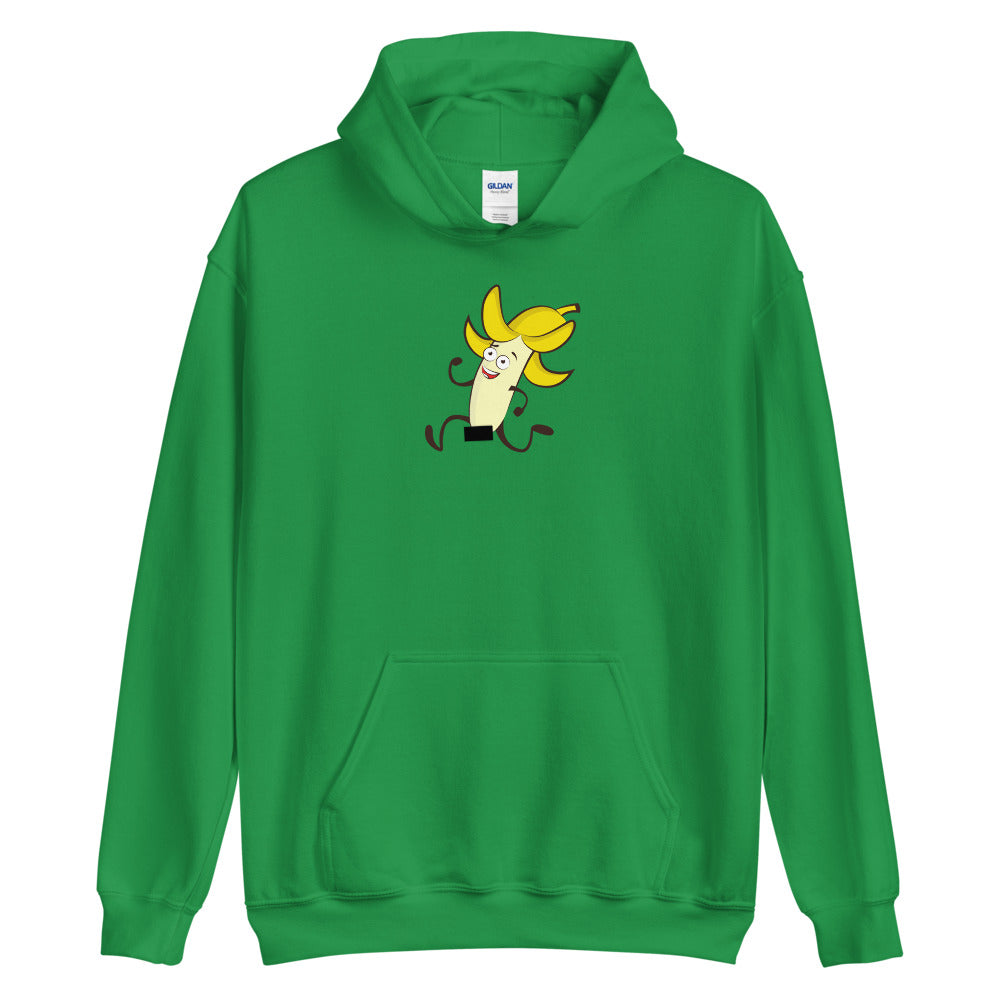 Naked run Hoodie by Johana - Grab that chance