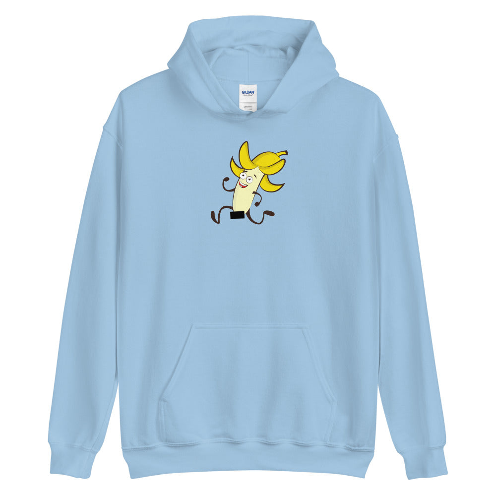 Naked run Hoodie by Johana - Grab that chance