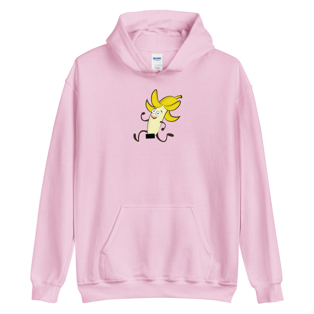 Naked run Hoodie by Johana - Grab that chance
