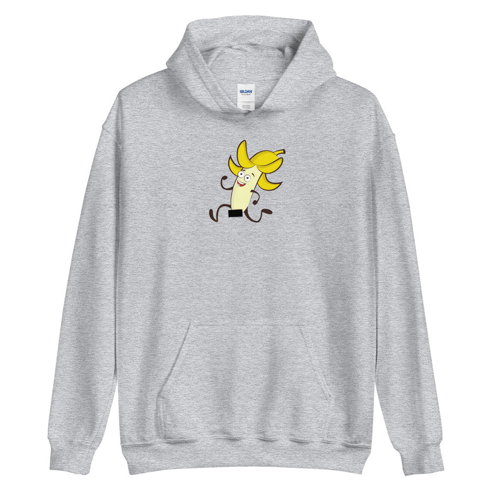 Naked run Hoodie by Johana - Grab that chance