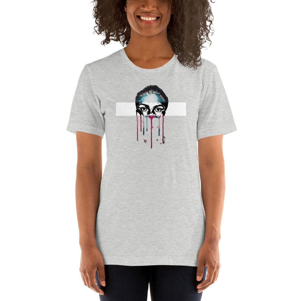 Color block Dripping Head T-shirt by Alondra$34.99Grab that chanceGrab that chance