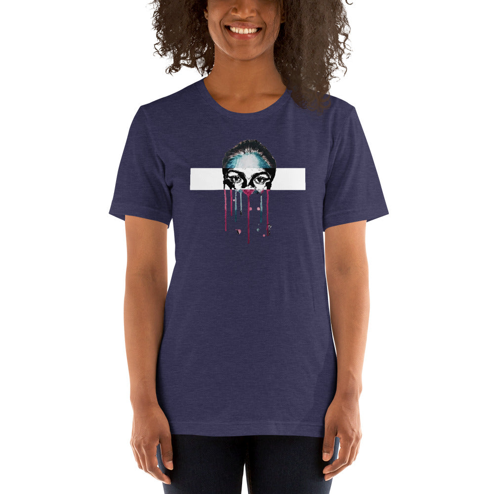 Color block Dripping Head T-shirt by Alondra$34.99Grab that chanceGrab that chance