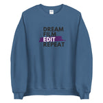 Load image into Gallery viewer, Dream film EDIT repeat Sweatshirt by Sigita$44.99EDITGrab that chanceGrab that chance
