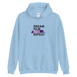 Load image into Gallery viewer, Dream film EDIT repeat Hoodie by Sigita$54.99EDITGrab that chanceGrab that chance
