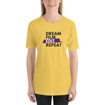 Load image into Gallery viewer, Dream film EDIT repeat T-Shirt - Grab that chance

